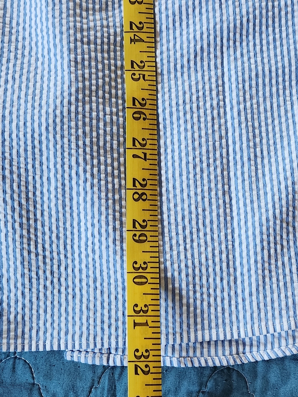 Brooks Brothers Blue and White Striped Seersucker Button-Down Shirt Size L - Picture 4 of 11